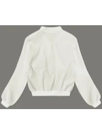 Vlněná bunda typu "bomber"  (15687) ecru - Goodlooking