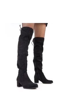 Kozačky na podpatku  model 218561 Solea