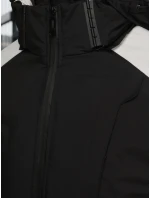 Pánská zimní bunda s kapucí černá Dstreet TX5123