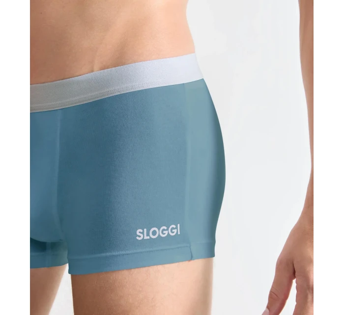 Pánské boxerky GO ABC 2.0 Hipster 2P - UNKNOWN - modré 7311 - SLOGGI