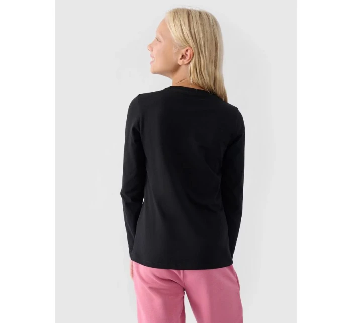 Dívčí regular fit s dlouhým rukávem 4F Junior 4FJWMM00TLONF318-20S