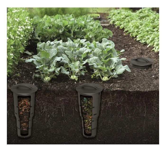 Kulatý zahradní kombinátor COMBIOSOIL 11L BLACK Dětské