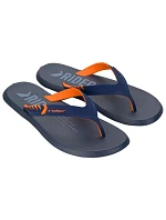 boty pánské sportovní žabky model 22115539 Prime pohodlné žabky navy blue orange - Rider