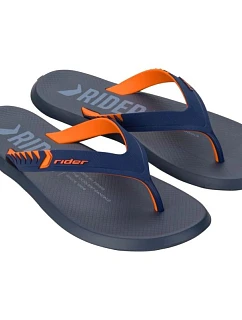 boty pánské sportovní žabky model 22115539 Prime pohodlné žabky navy blue orange - Rider