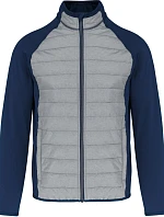 Kariban ProAct PA 233 Sportovní hybridní strečová bunda 20.P233 marl grey/sporty navy
