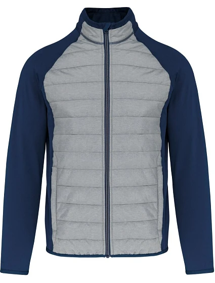 Kariban ProAct PA 233 Sportovní hybridní strečová bunda 20.P233 marl grey/sporty navy Kariban ProAct PA 233 Sportovní hybridní strečová bunda 20.P233 marl grey/sporty navy