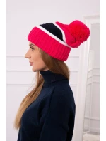 Kinga dámská čepice K297 pink model 18751281 - K-Fashion Kinga dámská čepice K297 pink model 18751281 - K-Fashion