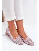 Baletky S Mašlí V Eko Semišové Multikolor model 21686790 - Boto Baletky S Mašlí V Eko Semišové Multikolor model 21686790 - Boto