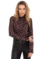 Bluzka MI BZ  czarno brązowy model 21757294 - FPrice