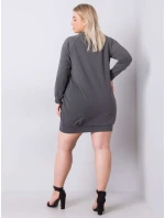 Šaty RV SK 6296.99 tmavě šedá