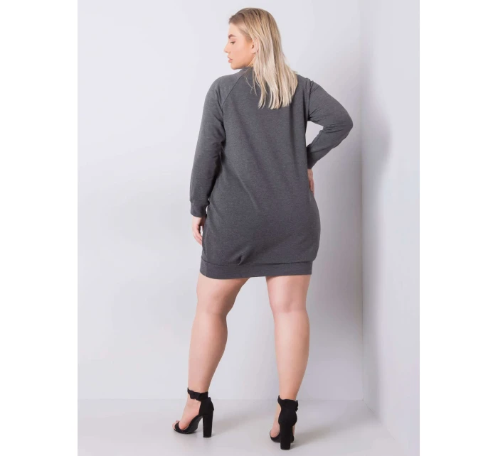 Šaty RV SK 6296.99 tmavě šedá