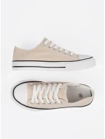 Klasické tenisky dámské Jasnobeżowy bez podpatku Klasické tenisky dámské Jasnobeżowy bez podpatku