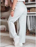 Dámské kalhoty se širokými nohavicemi MOBISKA modrá FashionStreet UY2619 Dámské kalhoty se širokými nohavicemi MOBISKA modrá FashionStreet UY2619