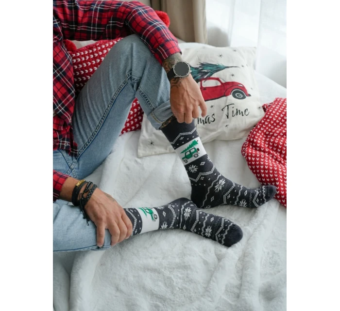 ponožky Vánoční s vánočním model 21441971 - Milena