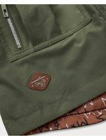 Dámská oboustranná bunda v khaki barvě model 16149946 - CANADA Mountain