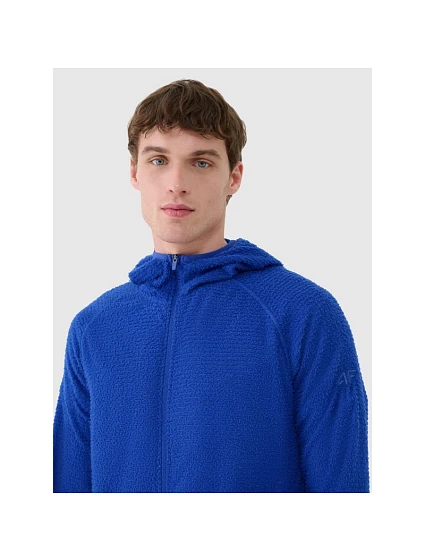 Pánská trekingová bunda model 21434362 Primaloft Active na zip s kapucí - 4F