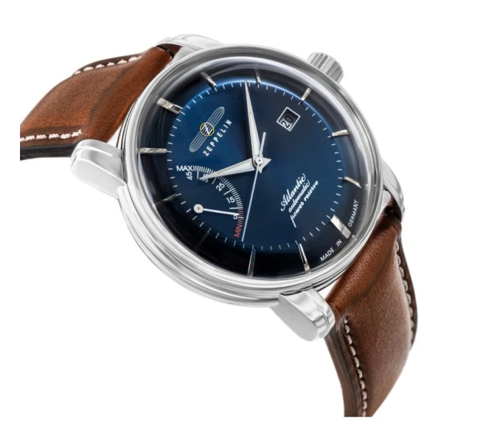 Pánské hodinky ZEPPELIN Atlantic Automatic Power Reserve 8462-3 + BOX Pánské hodinky ZEPPELIN Atlantic Automatic Power Reserve 8462-3 + BOX