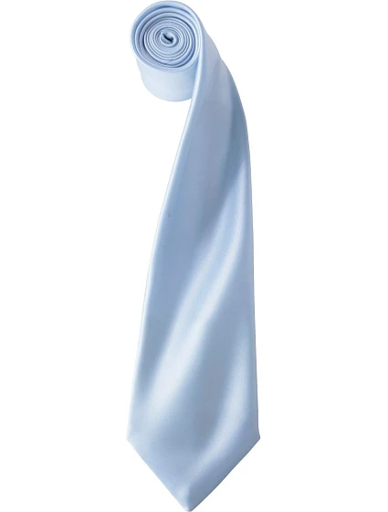 Premier PR 750 Saténová kravata "Colours" 39.0750 light blue