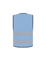 – Bezpečnostní vesta se zipem sky blue model 22503539 - Korntex – Bezpečnostní vesta se zipem sky blue model 22503539 - Korntex