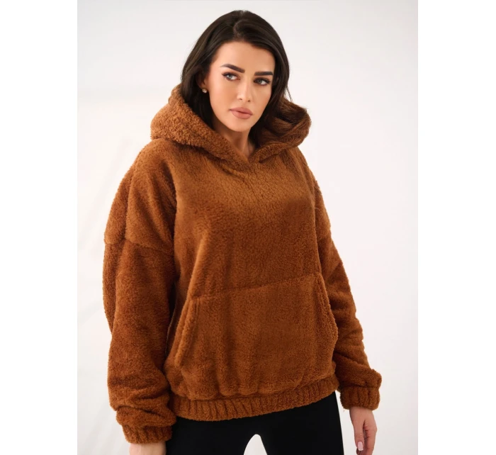 Bluza CS BL model 21920775 jasny brązowy - FPrice Bluza CS BL model 21920775 jasny brązowy - FPrice