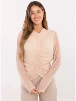 Bluzka IT BZ model 21480333 beżowy - FPrice Bluzka IT BZ model 21480333 beżowy - FPrice