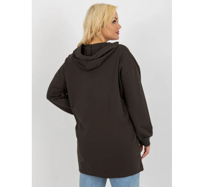 Mikina RV BL 8258.34 tmavá khaki Mikina RV BL 8258.34 tmavá khaki