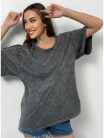 Dámské tričko DREY graphite FashionStreet RY2639 Dámské tričko DREY graphite FashionStreet RY2639