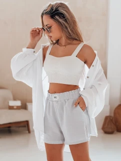 Dámské šortky STYLE šedé Dstreet model 21987363 - FashionStreet