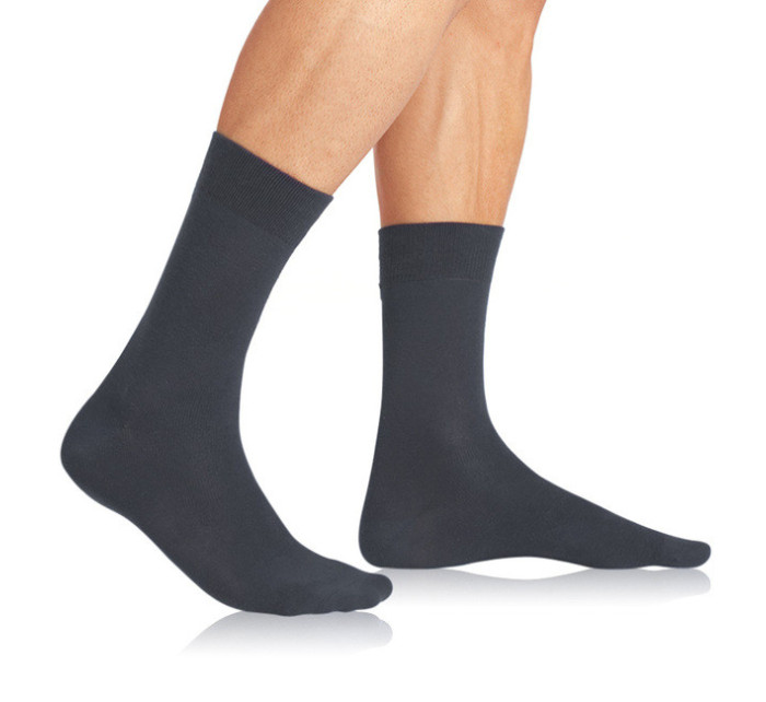 Pánské ponožky GENTLE FIT SOCKS - BELLINDA - šedá