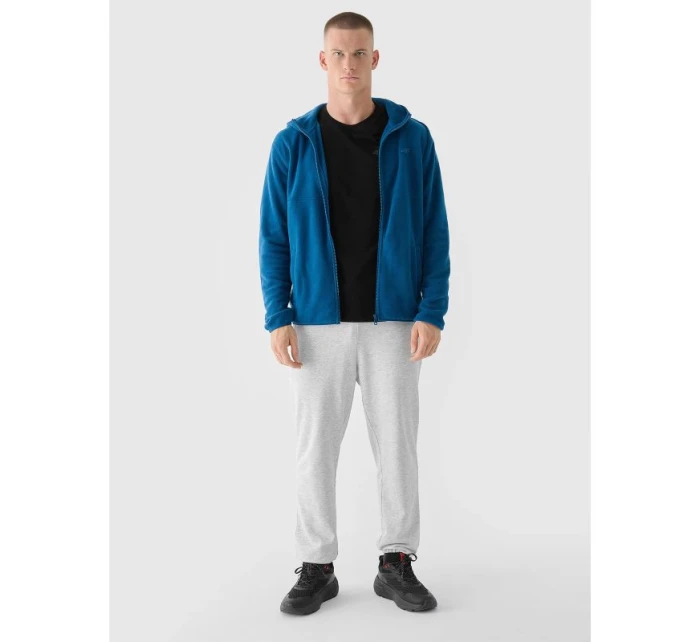 Pánský regular fleece s kapucí 4F 4FWMM00TFLEM317-46S pánské