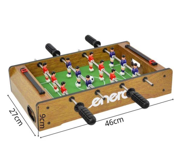 Stolní fotbal 46x27x9CM DŘEVO ENERO Stolní fotbal 46x27x9CM DŘEVO ENERO