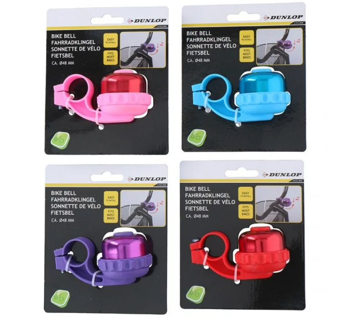 Dunlop Bell Bike Bell D48mm 4ass AL 53127 Dunlop Bell Bike Bell D48mm 4ass AL 53127