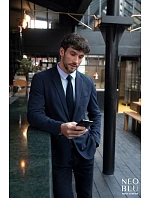 NEOBLU Marius Men (46-64) Pánské sako 24.3164 anthracite melange