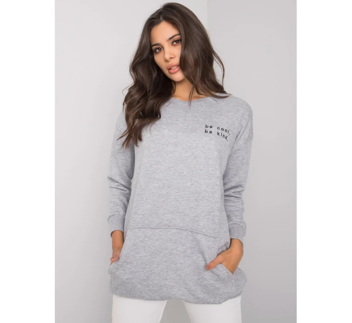 Mikina RV BL 7202.32P šedá