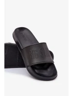 Pánské lehké pěnové pantofle Big Star – černé Pánské lehké pěnové pantofle Big Star – černé