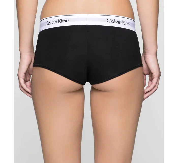 Dámské kalhotky šortky F3788E-001 černá - Calvin Klein