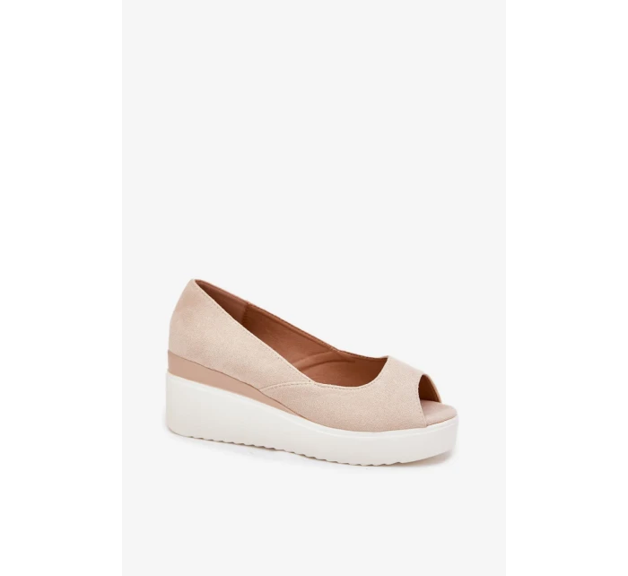 Bota na klínech model 214684 Step in style Bota na klínech model 214684 Step in style