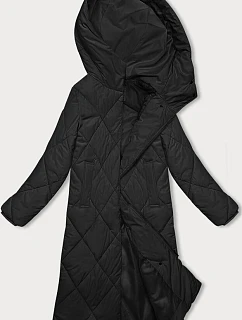 Zimní bunda J.Style s dlouhou kapucí černá (5M3173-392)