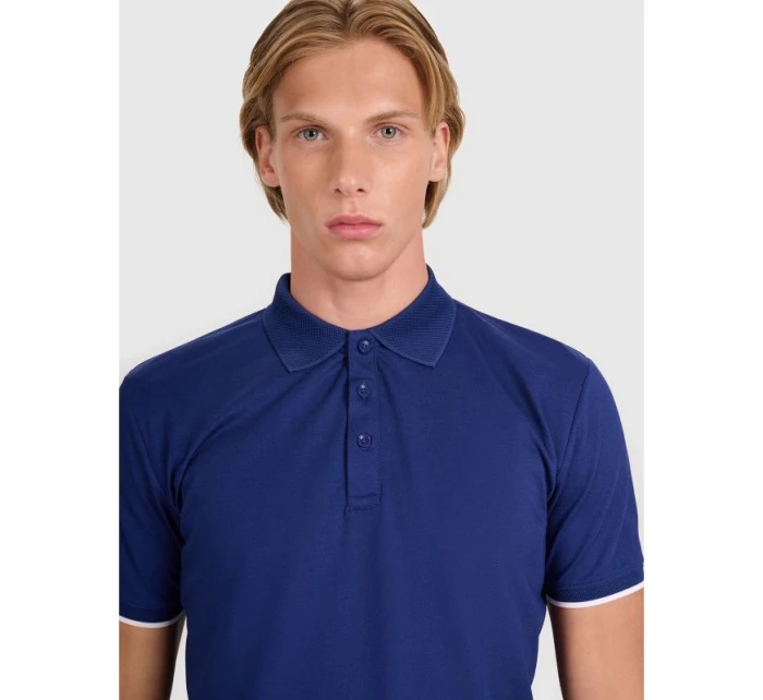 Pánské polo tričko regular 4F 4FRSS25TPTSM633-31S pánské