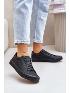 Zateplené dámské tenisky Big Star model 21676064 černé - Big Star Shoes