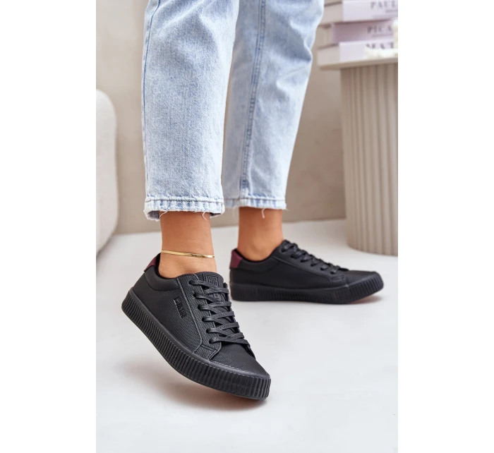 Zateplené dámské tenisky Big Star model 21676064 černé - Big Star Shoes Zateplené dámské tenisky Big Star model 21676064 černé - Big Star Shoes