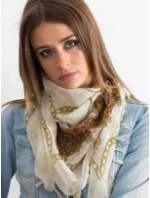 Šátek AT CH ENEC 73.29P světle béžový