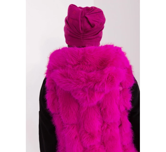 Czapka AT CZ model 18997461 fuksjowy - FPrice Czapka AT CZ model 18997461 fuksjowy - FPrice