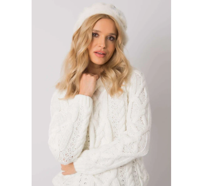 Čepice AT CZ BF38834 1 ecru Čepice AT CZ BF38834 1 ecru