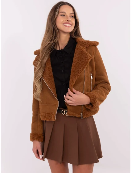 MI KR bunda 21848.71 světle hnědá MI KR bunda 21848.71 světle hnědá