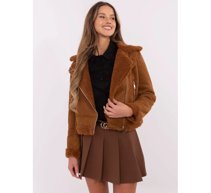 MI KR bunda 21848.71 světle hnědá MI KR bunda 21848.71 světle hnědá