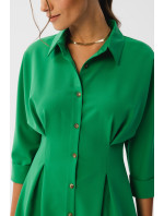 Stylove Šaty S351 Zelená