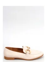 Dámské boty / mokasíny MM-848 světle béžová - Lovery Dámské boty / mokasíny MM-848 světle béžová - Lovery