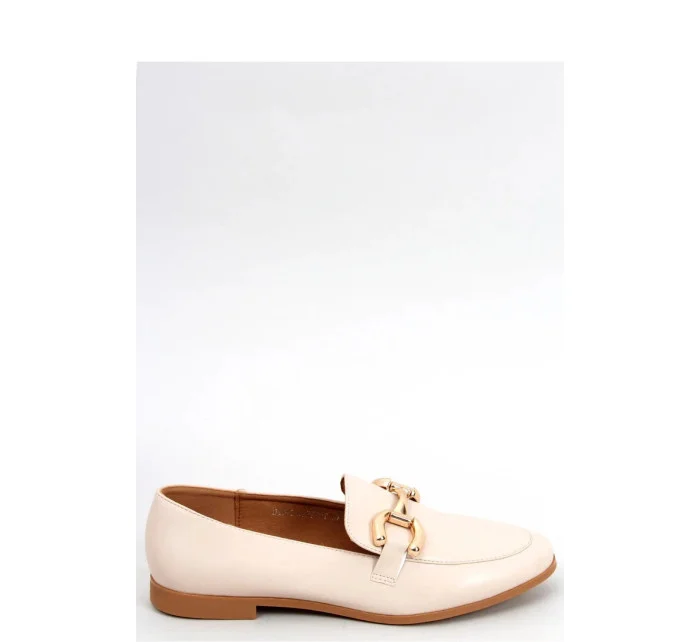 Dámské boty / mokasíny MM-848 světle béžová - Lovery Dámské boty / mokasíny MM-848 světle béžová - Lovery