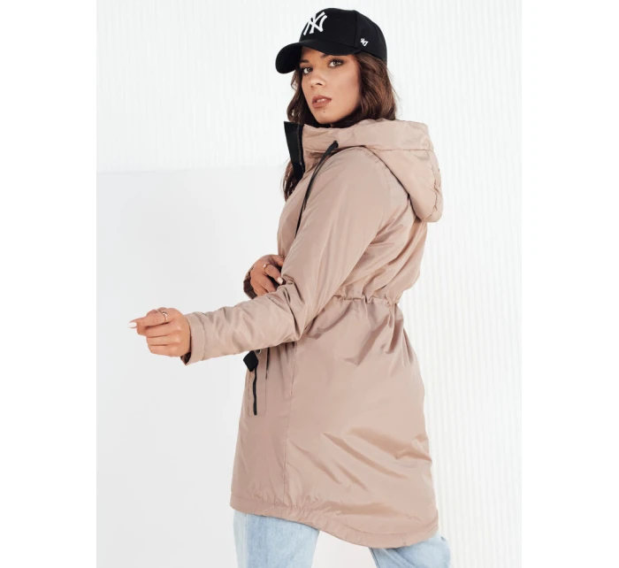 Dámská přechodná bunda parka GROLIN khaki FashionStreet TY4173